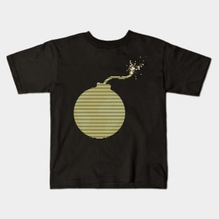 globe bomb explode Kids T-Shirt